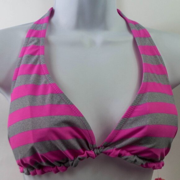 S.O. Swim Separates Pink Gray Reversible Bikini Top or Bottom Pick Size - Picture 1 of 6